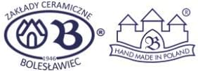 Blue Rose Polish Pottery Sweet Annie Large Serving Platter