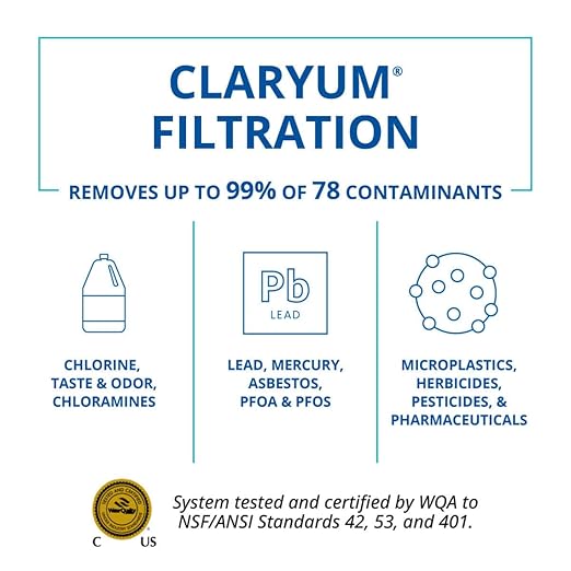 Aquasana Replacement Filter Cartridges for 3-Stage Under Sink Water Filtration System - Filters 99% Of Chlorine - 3 Count - AQ-5300R