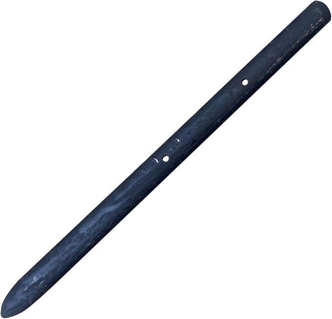 Sandbaggy Round Steel Concrete Form Stakes with Nail Holes - Rust Resistant Coating - Removable, Reusable (20, 3/4 in X 12 in)