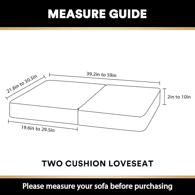 PrinceDeco Velvet Couch Cushion Cover Stretch Cushion Slipcover for Chair Loveseat Sofa Furniture Protector Seat Cushion Sofa Cover (Each Width Up to 29.5", Navy)