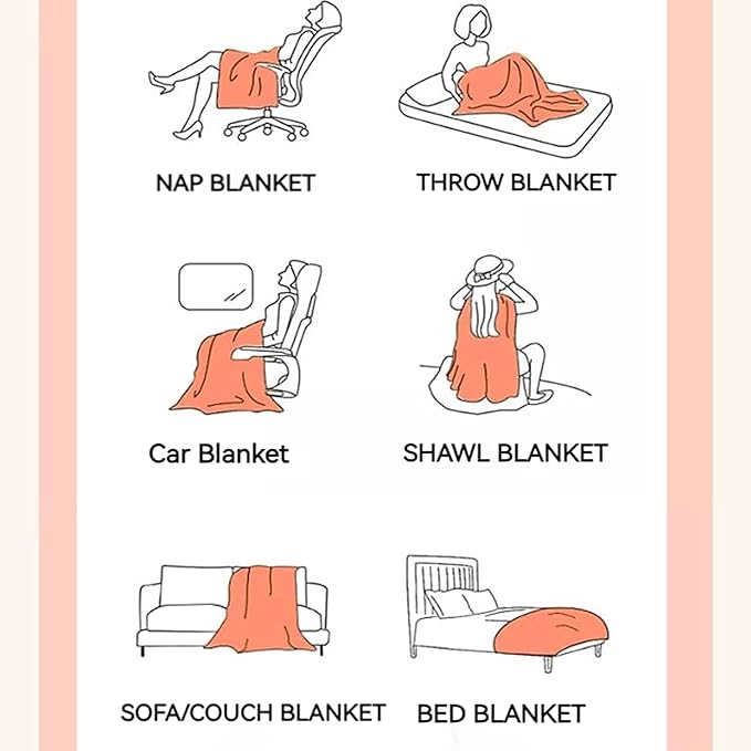 UKELER Pink Faux Fur Throw Blanket for Girls 50''x60'' Decorative Shaggy Velvet Blanket Fluffy Cozy Plush Warm Bed Throws for Bedroom, Living Room, Couch, Sofa, Office, Camping