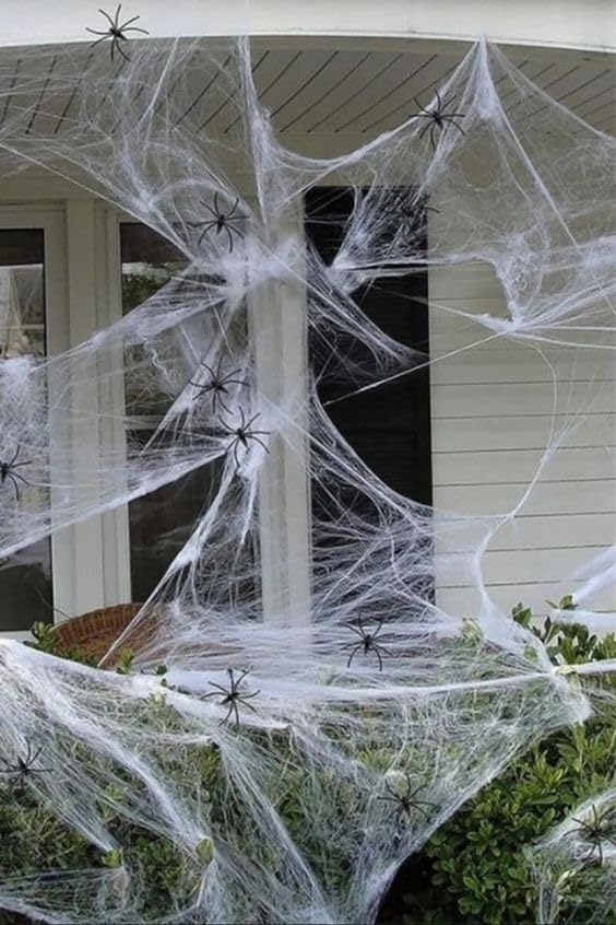 210 Pcs Halloween Spider Decorations Indoor, 4 Sizes 3D Plastic Spider Stickers Halloween Party Supplies Decorations for Home Wall Stickers Decor - Indoor Outdoor Room Window Décor