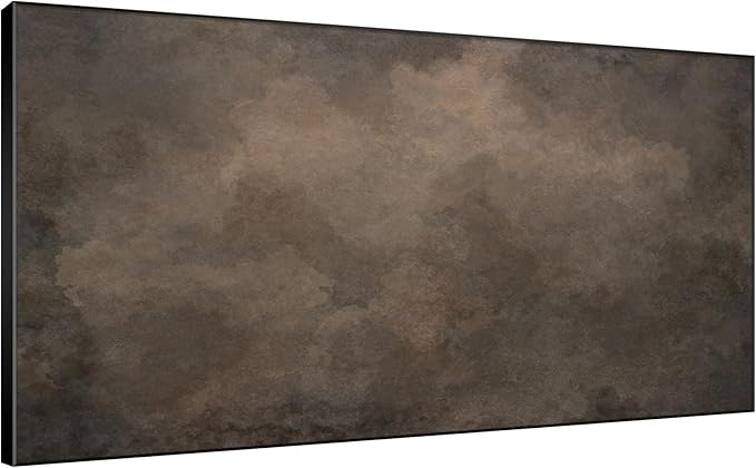 SIGNWIN 36"x72" Extra Large Framed Wall Art Neutral Cloudy Abstract Illustration, Soft Atmospheric Design for Home Living Room Bedroom Decor (Frame Assembly Required)