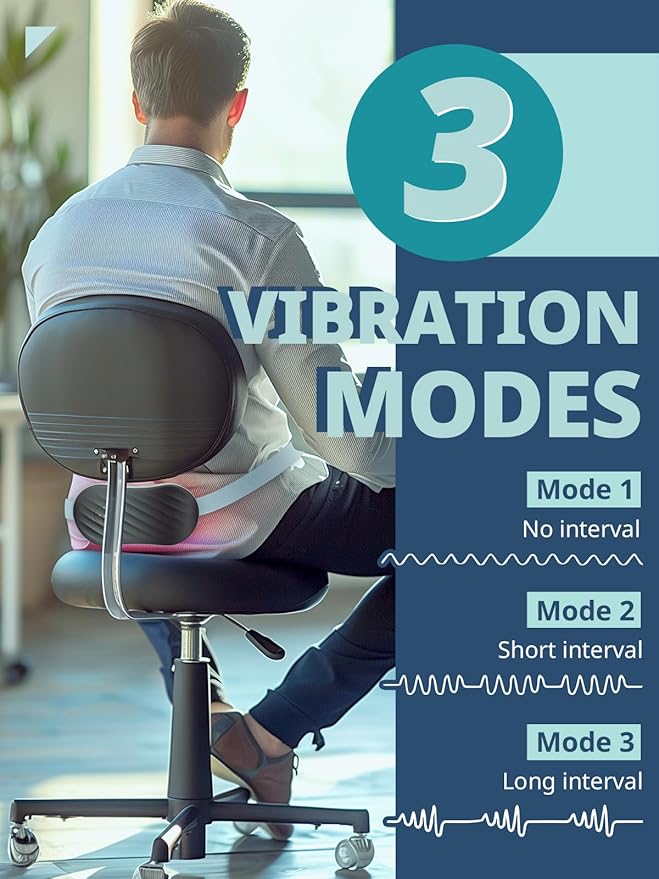 Slimpal Portable Heating Pad for Cramps, FSA HSA Eligible, Rechargeable Electric Heat Belt for Period Pain Relief, Menstrual Heated Pad Gifts for Women Her Girls Wife, Blue