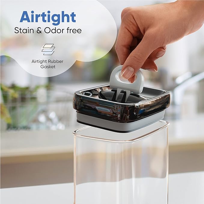 Chef's Path Airtight Food Storage Container Set with Lids - Superior Variety Pack of 36 for Kitchen & Pantry Organization, BPA Free Kitchen Storage Containers for Cereal, Flour &, Sugar