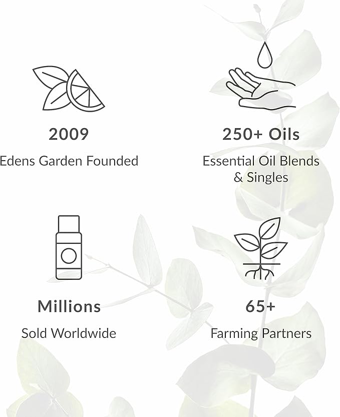 Edens Garden Energy & Focus Essential Oil Blend- 100% Pure Premium Grade, Undiluted, Natural, Therapeutic, Aromatherapy, The Best for Diffusing, Kid Safe, Humidifiers, Skin 10 ml (.33 fl oz)