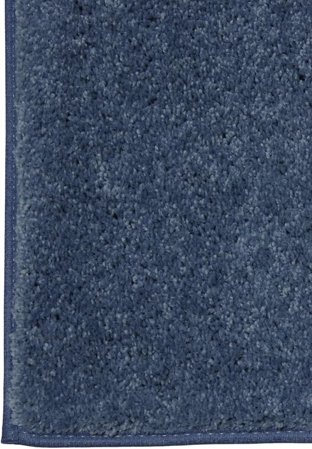 KOECKRITZ Soft and Colorful Kids Classroom Area Rugs (Passes Flammability Pill Test) Many Sizes and Bright Colors to Select from (9' x 12', Navy)