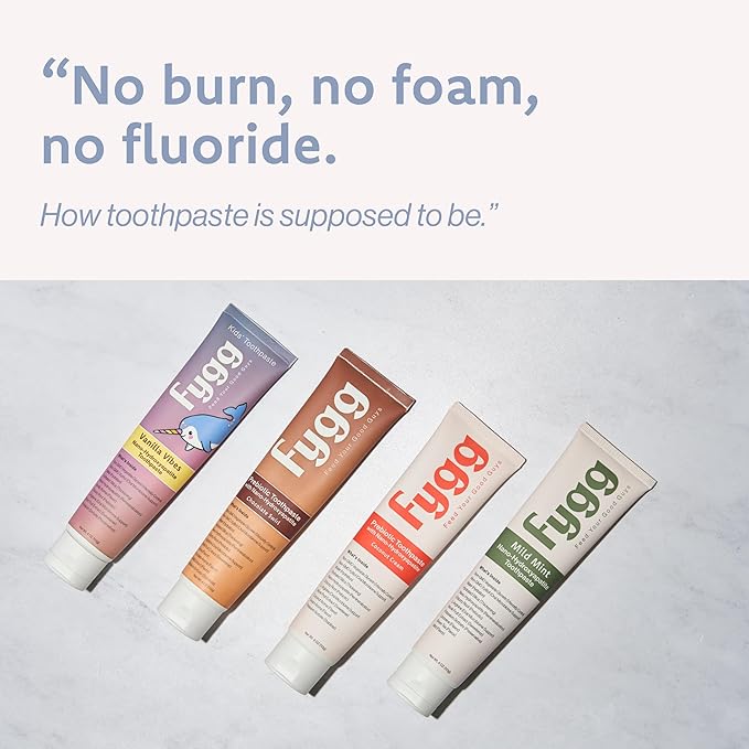 Nano Hydroxyapatite Toothpaste with Prebiotics | Fluoride & SLS Free with Hydroxyapatite | Remineralizing nHA Tooth Paste for Sensitive Teeth | Chocolate Swirl, 4 Oz