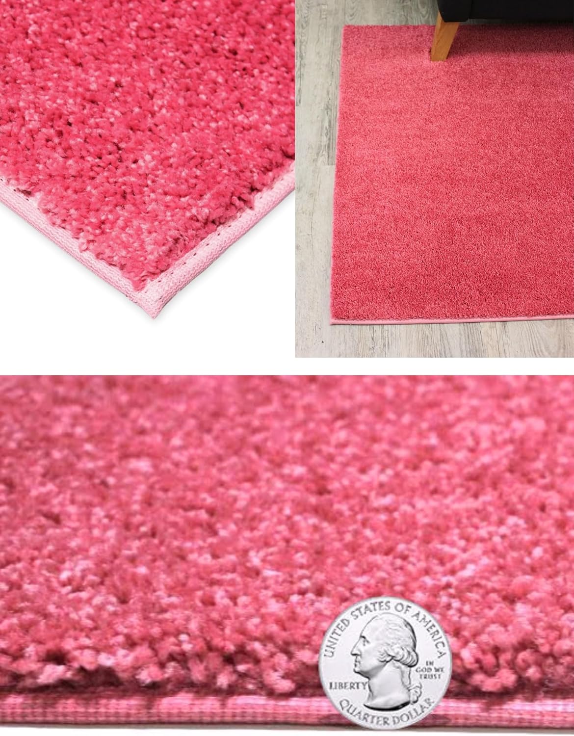 KOECKRITZ Soft and Colorful Kids Classroom Area Rugs (Passes Flammability Pill Test) Many Sizes and Bright Colors to Select from (8' x 8', Glamour)