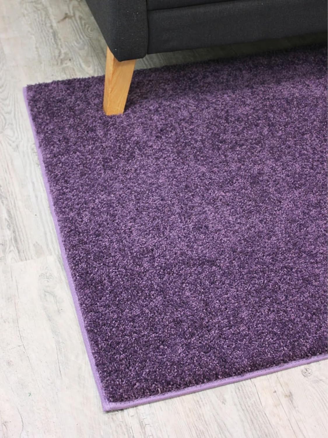 KOECKRITZ Soft and Colorful Kids Classroom Area Rugs (Passes Flammability Pill Test) Many Sizes and Bright Colors to Select from (5' x 8', Eggplant)