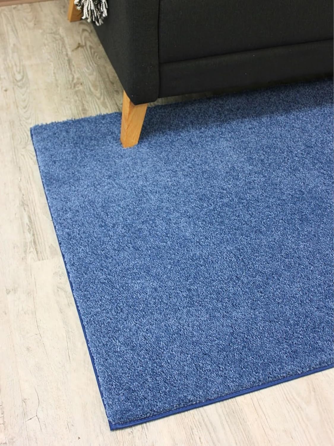 KOECKRITZ Soft and Colorful Kids Classroom Area Rugs (Passes Flammability Pill Test) Many Sizes and Bright Colors to Select from (8' x 8', Royal)