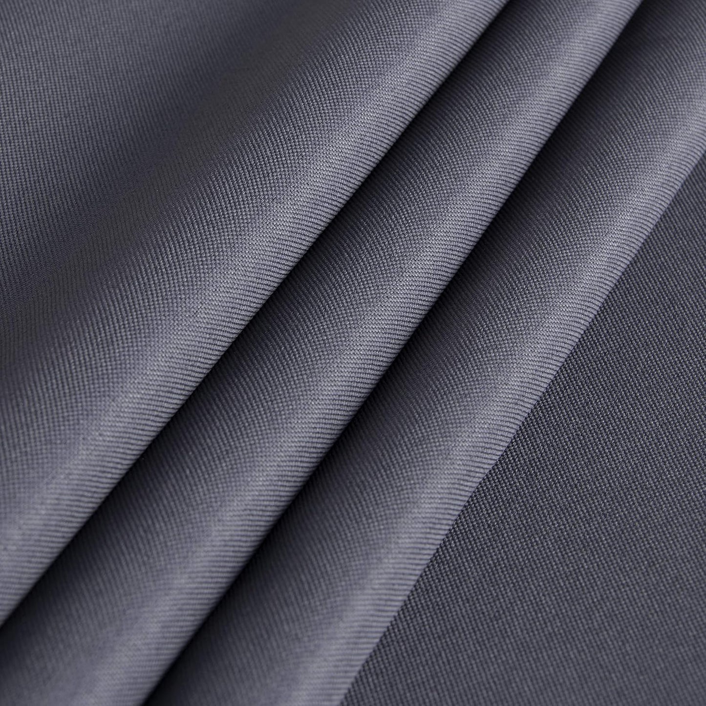 sancua Rectangle Tablecloth - 90 x 132 Inch - Water Resistant Spill Proof Washable Polyester Table Cloth, Decorative Fabric Table Cover for Dining Tables, Buffet Parties and Camping, Grey